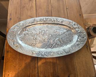 2 sided decorative platter