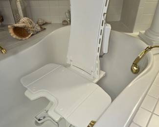 Bath lift chair