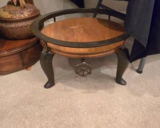 Antique dress hemming stand
