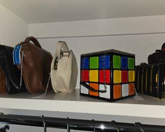 Rubics cube purse