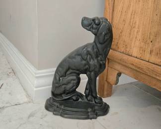 Cast iron door stop
