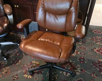 Leather office chair