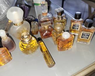 Miniature Vintage Perfume Bottles