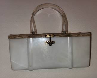 Vintage Lucite Purse