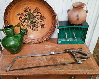 Antique meat saw