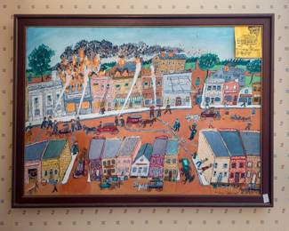 Shreveport artist Milton Fletcher (upstairs)