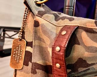 Bomber Babe camouflage purse