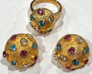 Ivana earring and ring set