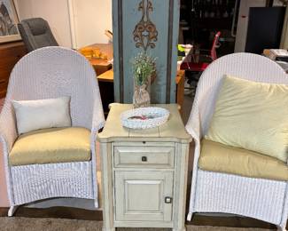 Lloyd Flanders Heirloom High Back Rockers