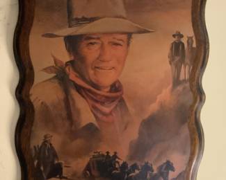 John Wayne. Perfect decor for your Man Cave!