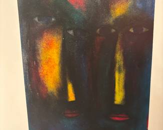 Issa Shojaie, original, acrylic on paper