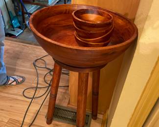 bowl on stand, ?