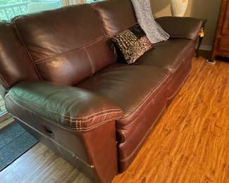 leather recliner