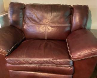 leather recliner