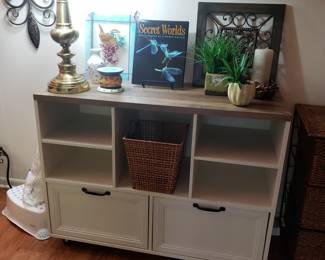 Cabinet on rollers