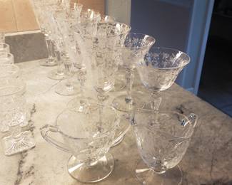 Fostoria stemware