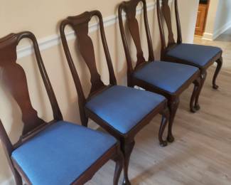 4  dining chairs