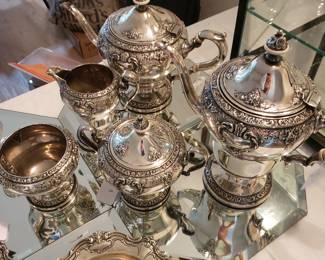 WATSON "MEADOW ROSE" COFFEE/TEA SET