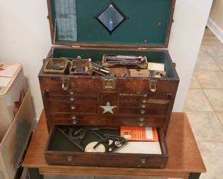 Tool & Die maker precision tools and tool box