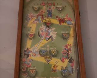 Poosh m up Jr antique pinball