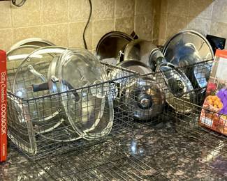 Variety of Top Condition Cookware and Cook Books.