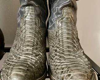 Men's Exotic Cowtown Boots. Size 12.