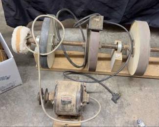 Home Made Power Belt Sander 
