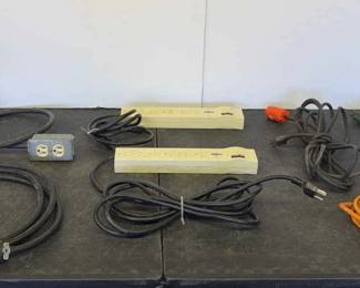 Light, Power Strips, Extension Cords