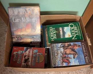 Misc Western Books LAmour, McCurty, Erdrich  More 