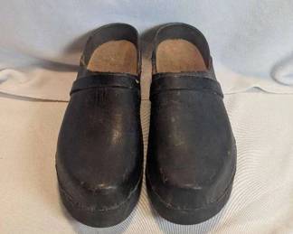Handmade Wood Leather Shoes
