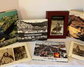 Native American Black Hills Book  VTG Postcards 