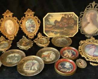 Classic Victorian Images in Italian Gilt Frames