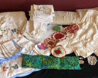 Doilies, Tablecloths, More
