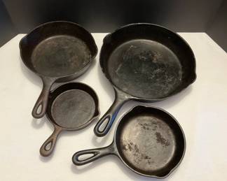 Misc. Cast Iron Frying Pans