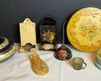 Vintage Tins, Match Holders More