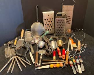 Vintage Kitchen Utensils 