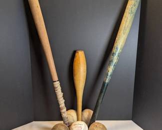 Juggling Pin Vintage Base Softball Gear