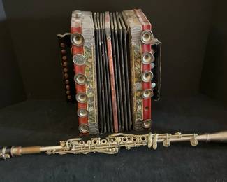 Vintage 1930s Madelon Clarinet  Grand Solo German Accordion 