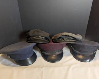 Vintage Professional Hats PD, FD, AF, Etc.