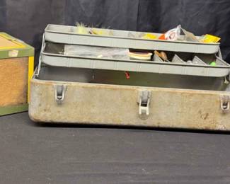 Vintage Fishing Tackle Boxes