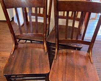 Four Vintage Chairs