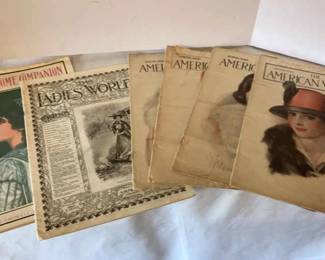 1890s  1920s Womens Magazines