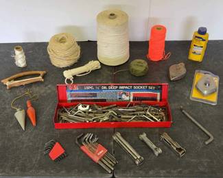 Allen Wrenches, Chalk Lines, Line, Rope More