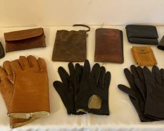 Leather Gloves, Wallets, More