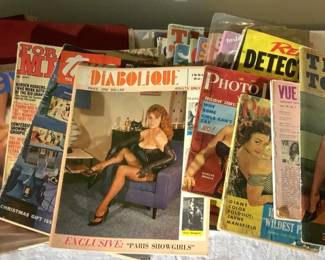 Vintage Mens Magazines 