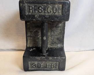Richardson Scale Co. 30 LB Weight