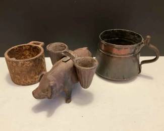 Cast Iron Copper Lot