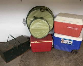 Coolers Collapsible Garbage Cans