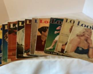 1930s  1950s Look Magazines 