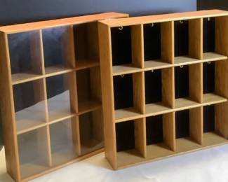 Tannery Lane Company Wooden Display Cases